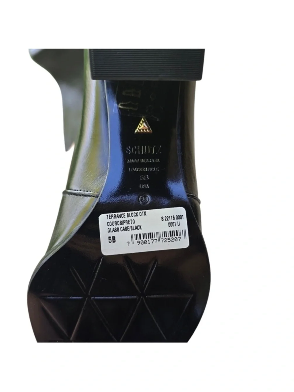 NIB Schutz Terrance Over-The-Knee Block Boots, Size 5B